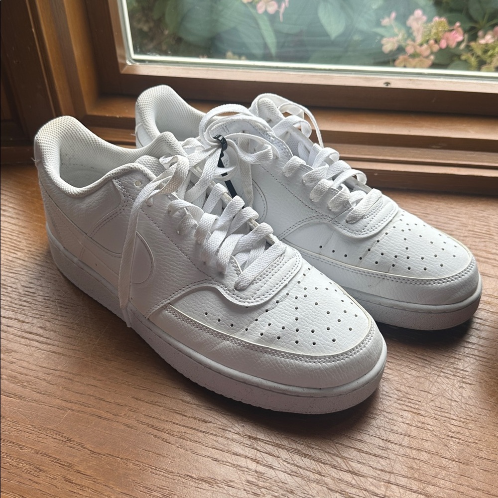 Nike White Court Vision Men's Sneakers